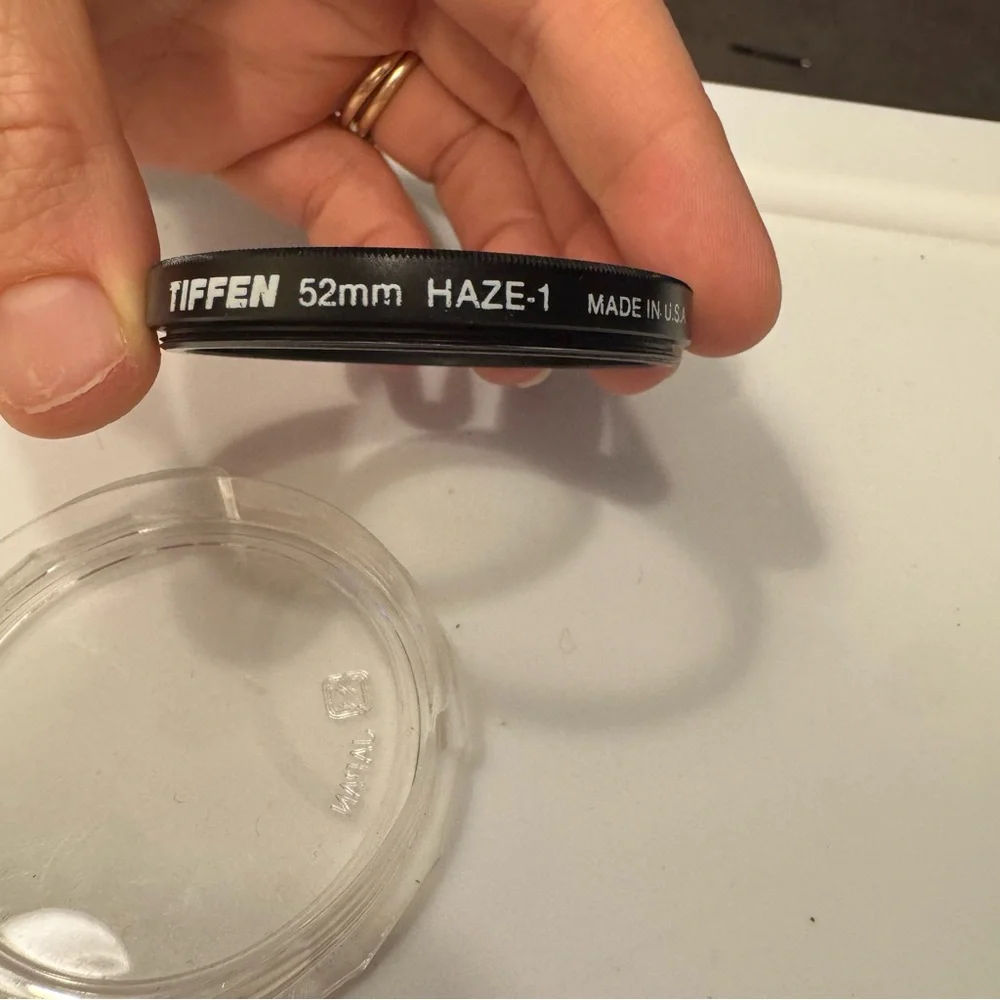 Tiffen UV Haze-1 52mm Lens Filter with‎ Case Made in USA